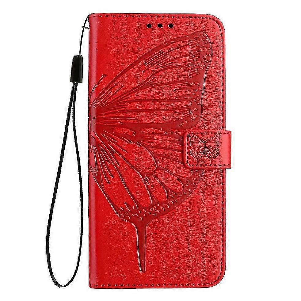 Case for Oukitel C32 Premium PU Leather File Cover with Embossing B...