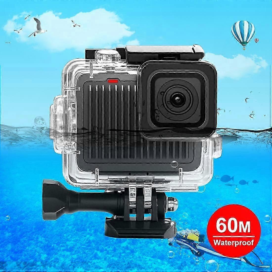 4K Action Camera Waterproof Housing with Mounting System and Protective Case for 2024 Models