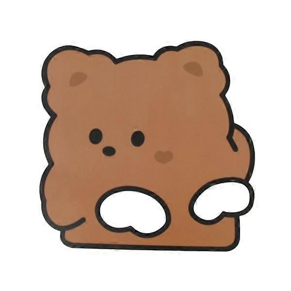 Cartoon Mouse Pad Cute Cartoon Small Animal Mouse Pad Student Office Computer Non-slip Table Mat Mouse Pad Winged Bear
