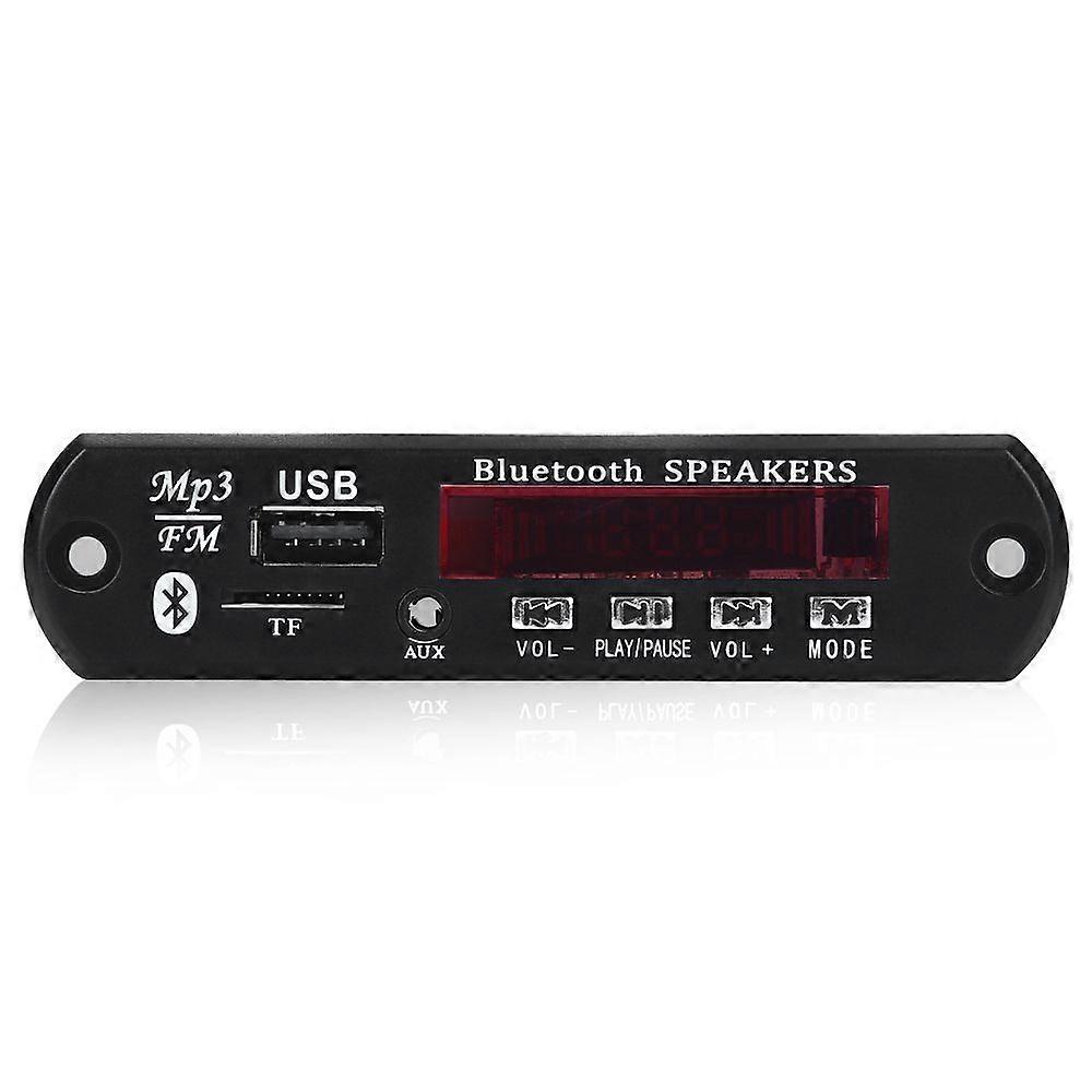 Bluetooth 5.0 MP3 Decoder Board DC 5V 12V Car FM Radio Module Support TF USB AUX for Car Phone