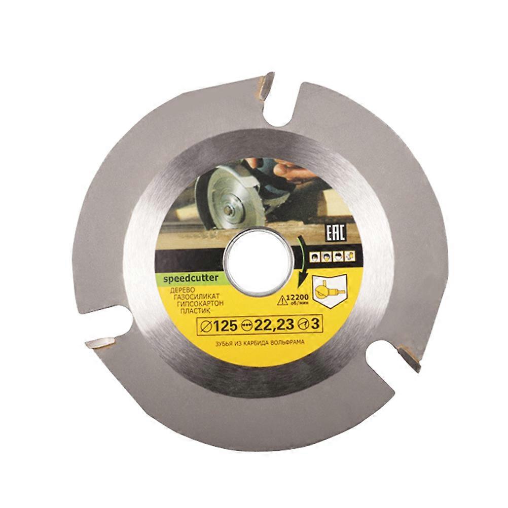 3 Tooth Circular Disc for Cutting 1 Piece Silver