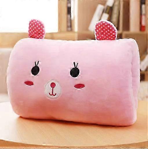 Plush Cartoon Hand Warmer Pillow - Soft Comfortable Cushion for All Ages