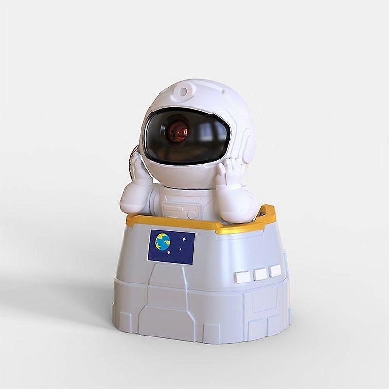 Astronaut Galaxy Projector with Bluetooth Speaker Ceiling Nebula Projection 360 Adjustable(White)