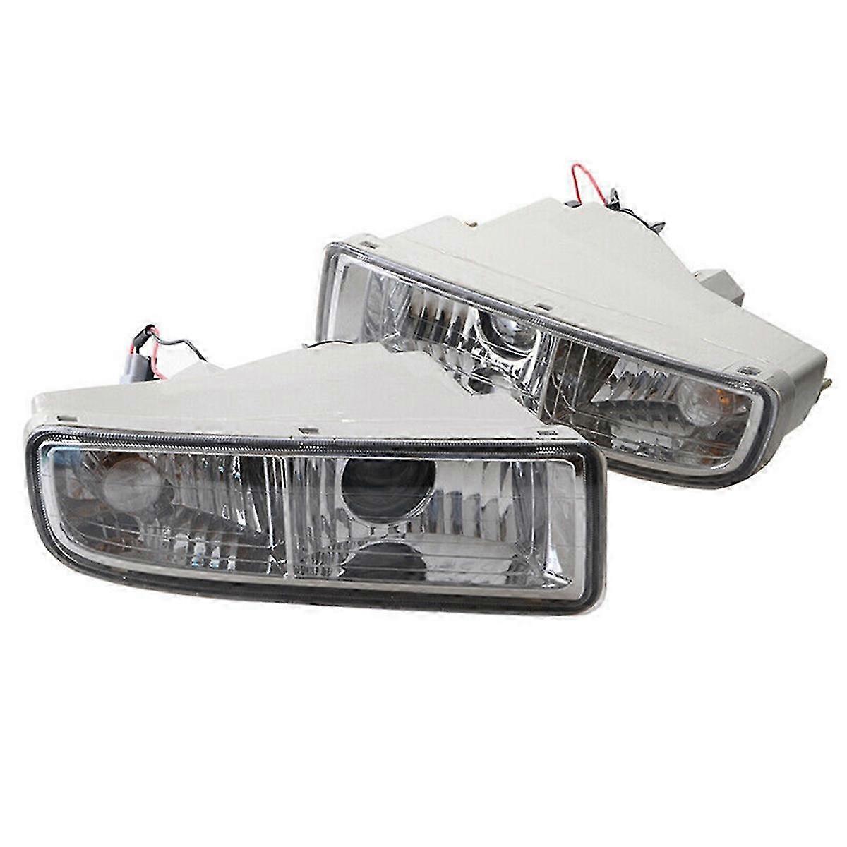 Enhanced Pair of Front Bumper Lights - Left & Right Halogen Driving Fog Lamps for Lx470 (1998-2007)