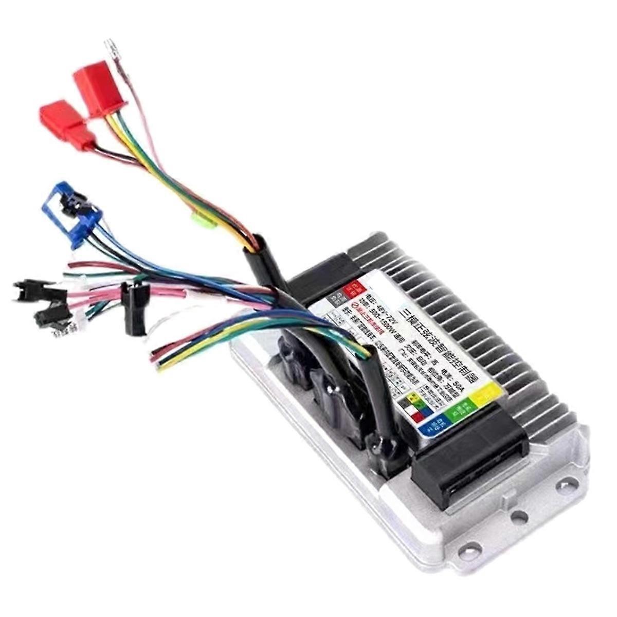 48V/60V/72V Electric Vehicle Controller 500W-1500W Three-Mode Sine Wave Brushless Motor Intelligent