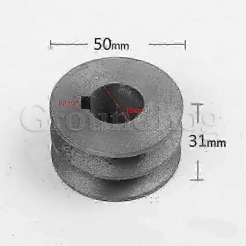 Motortárcsa ipari használatra, öntöttvas ékszíj A típus, 50mm-100mm