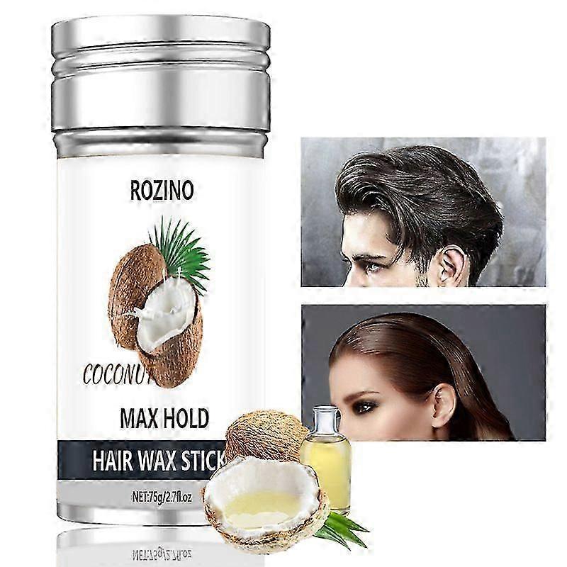 Hair Wax Stick For Flyaways, Wax Stick for Hair, Strong Hold, Makes the Hair Look Neat and Tidy, for Wigs, Hair Strands, Frizz, Baby Hair