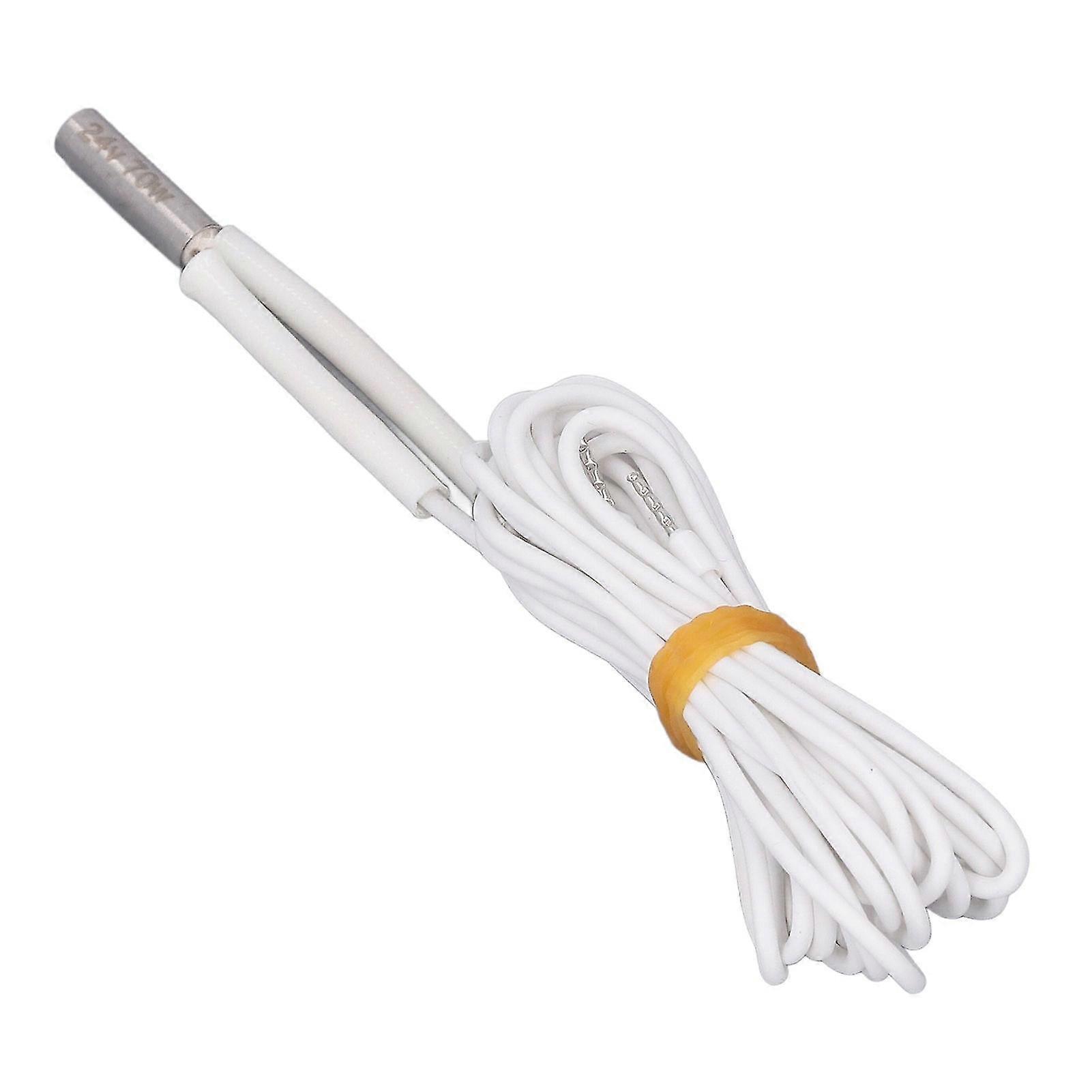 70W 24V 3D Printer Heater Cartridge Element for Volcano MK8 Extruder, High Temp, Compatible with V6 HOTEND PT100 2025