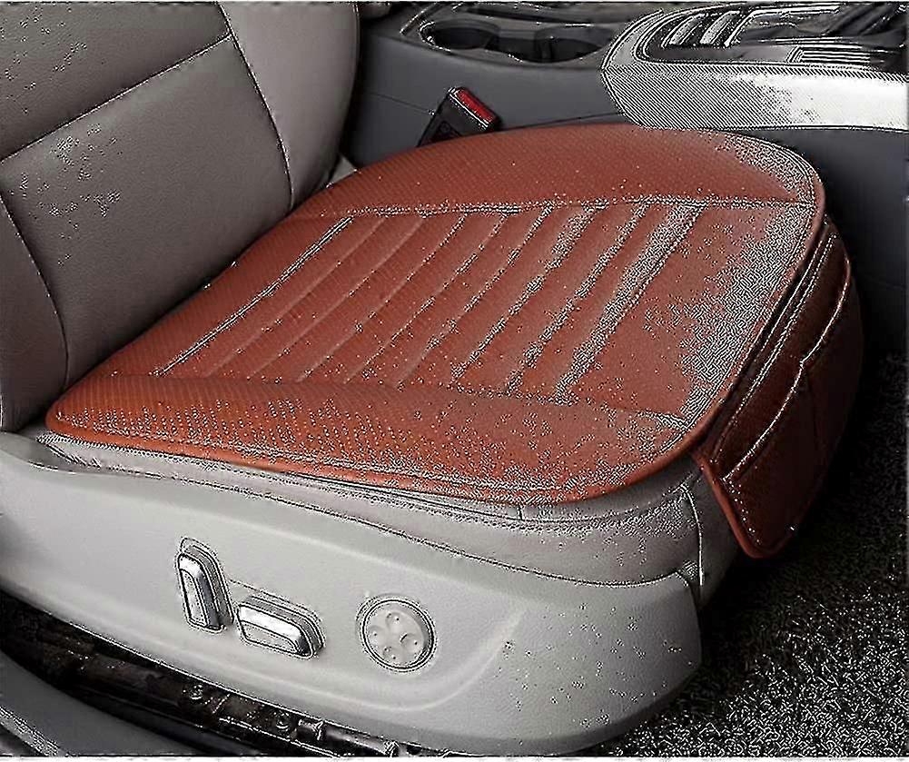 Universal Bamboo Charcoal Car Seat Cushion for Year-Round Comfort and Breathability in Office or Vehicle
