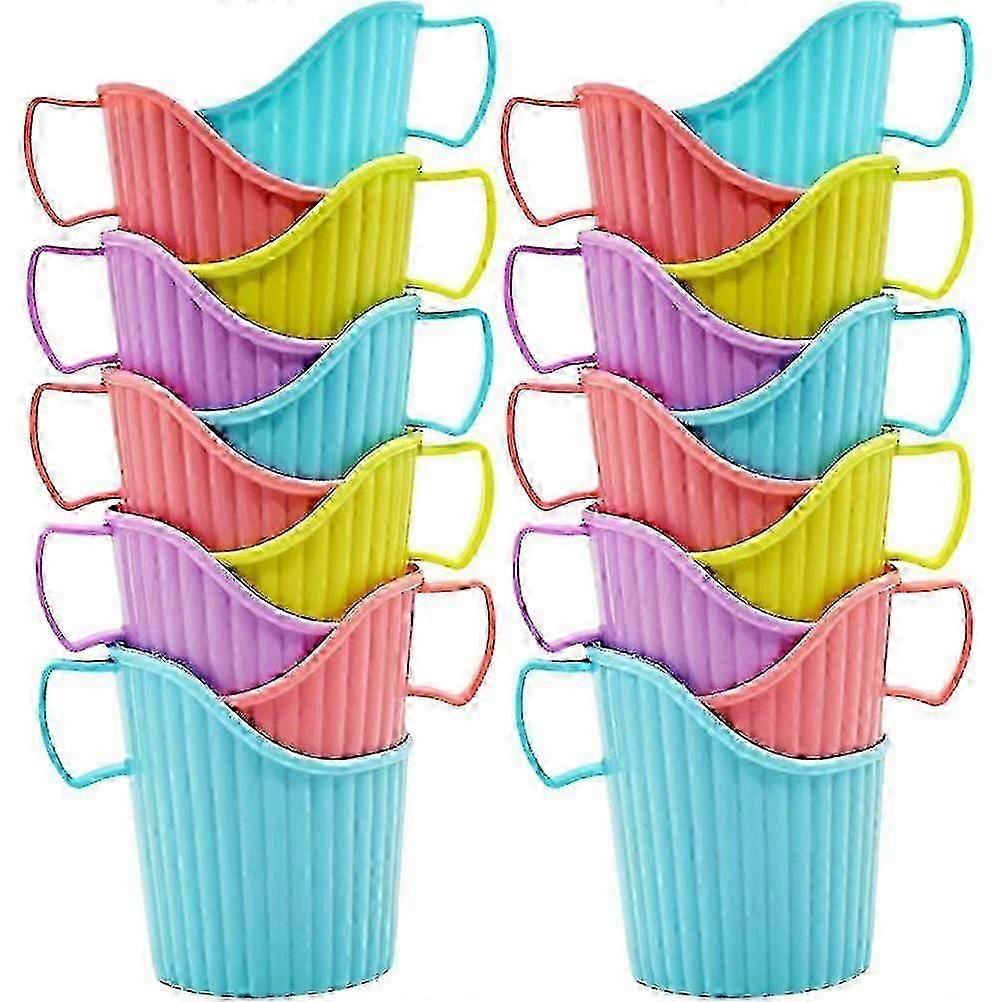 Portabicchieri resistenti al calore da 20 pezzi per tazze da caffè usa e getta - Colori casuali
