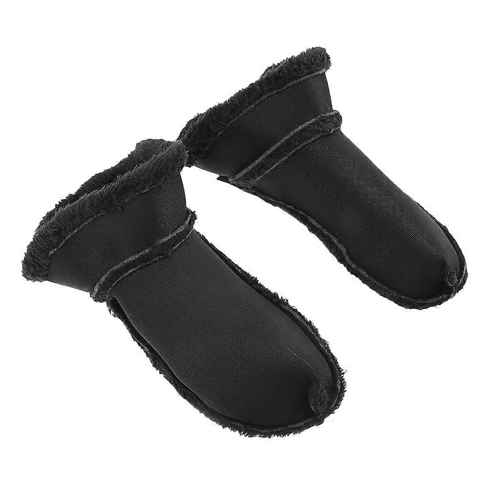 Detachable Warm Shoe Inserts Plush Soft Fluffy Hole Shoe Inserts 5Pairs