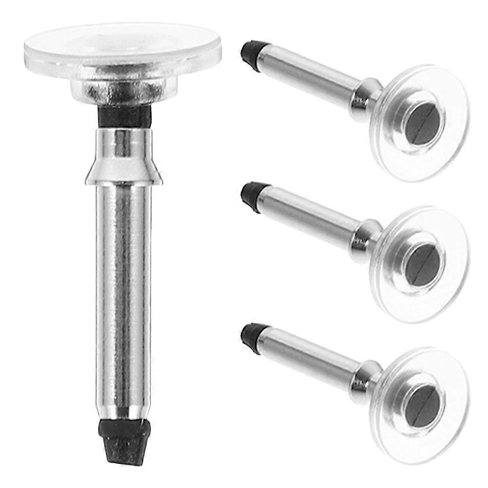 Electric Capacitive Pen Tip Replacement for Stylus Pen 4Pcs Silver Iron