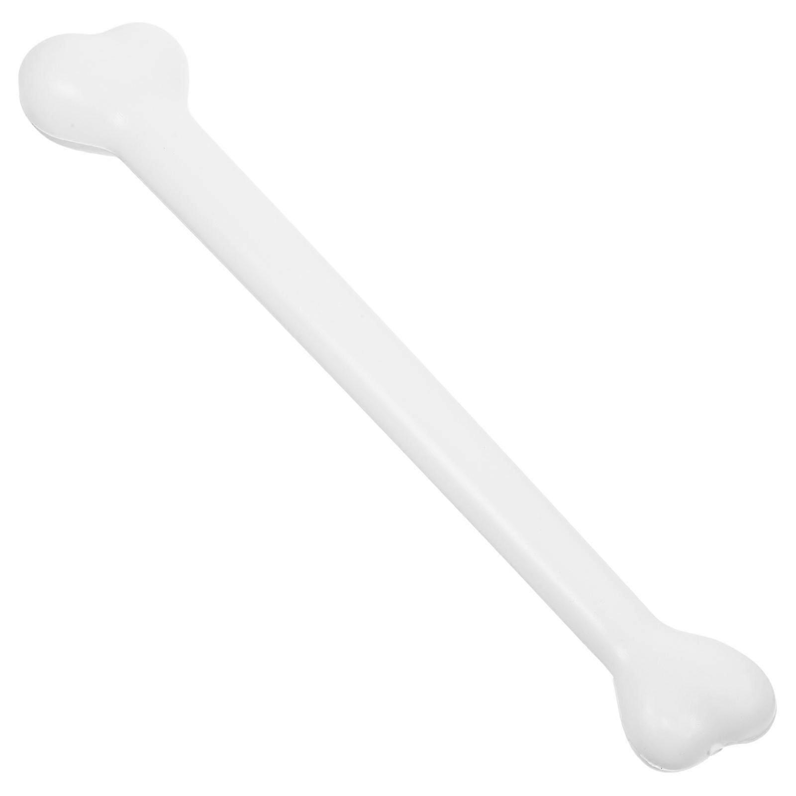 Halloween Bone Decor Bone Shape Party Decorations White Plastic for Horror Theme Party 1Pack