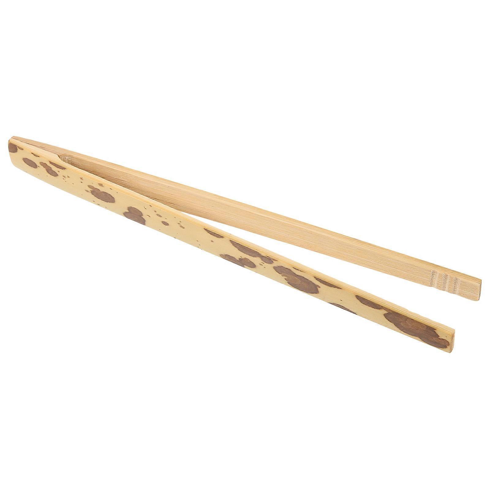 Reptile Feeding Tongs Bamboo Crawling Pet Food Clip for 4Pcs Use