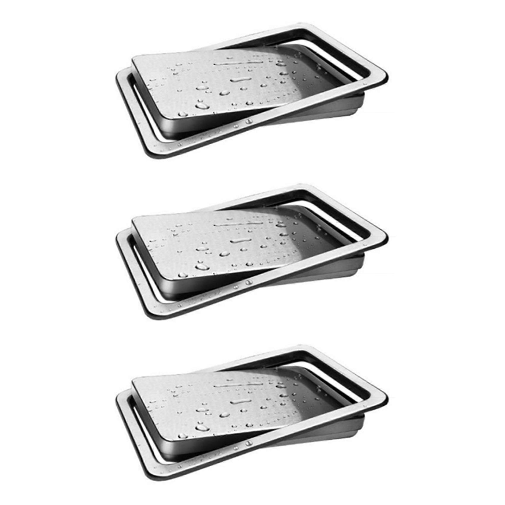 Garbage Flap Trash Bin Cover Flush Built-in for Kitchen Counter Top