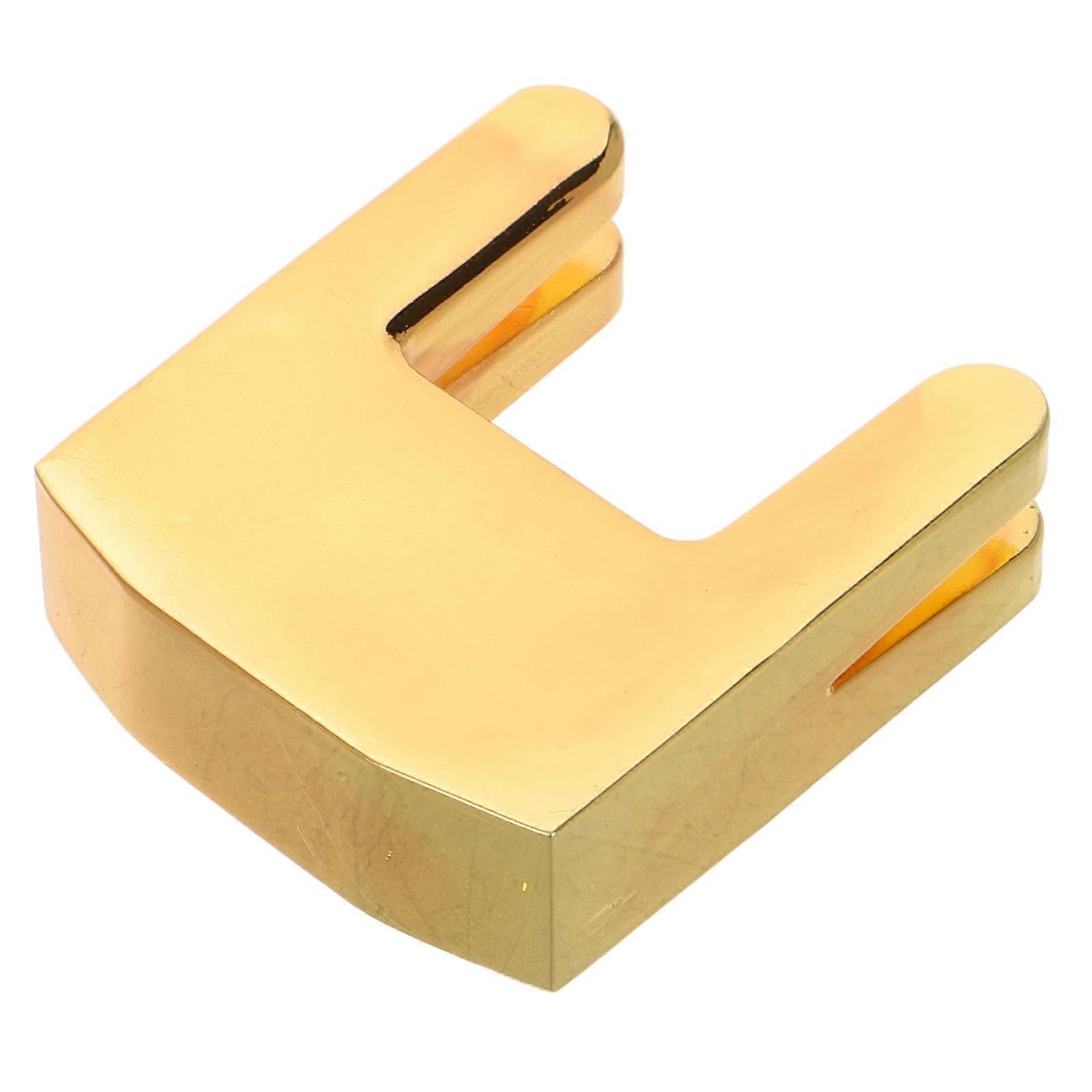 Golden Alloy Violin Mute 3Pcs Metal Practice Silent Parts for Cello Use