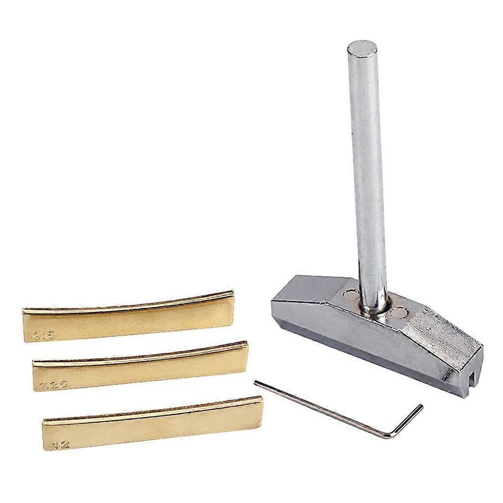 Fret Press Caul Inserts with Fret Press Caul Wrench for Acoustic/Electric Guitar