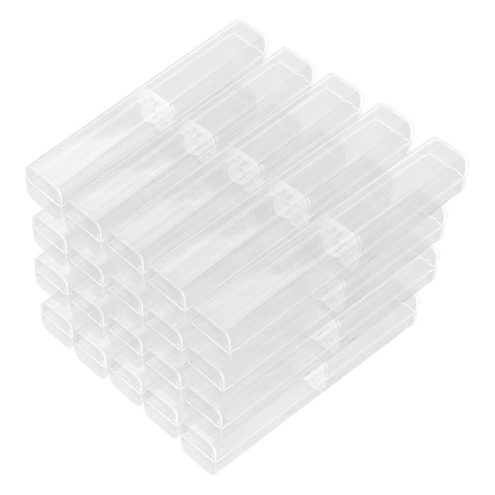 PVC Pen Case Clear Pen Gift Boxes for 80Pcs Storage
