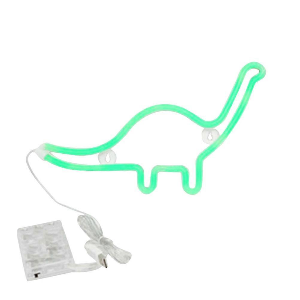Modeling Lamp Dinosaur LED Neon Sign Light for Lighting 2Pcs