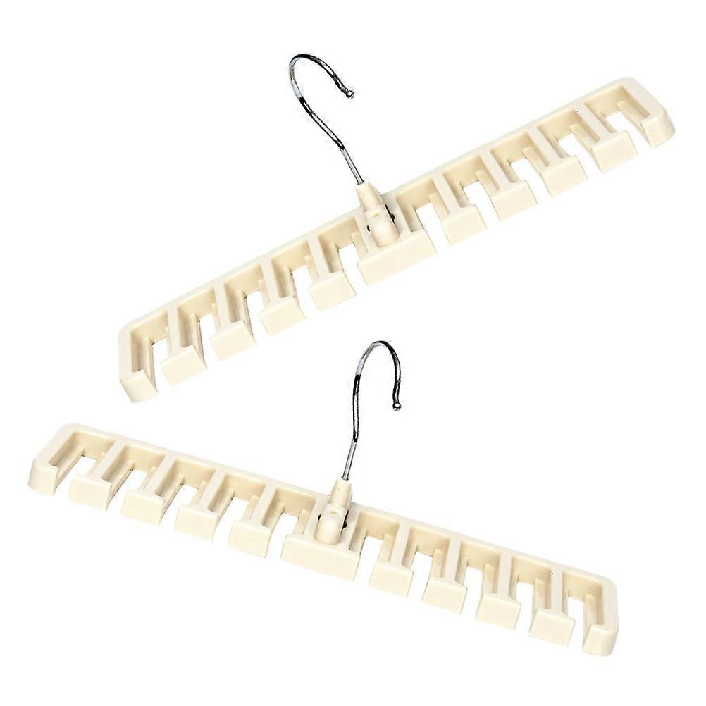 Multi-function Tie Hanger 4Pcs Rectangular Closet Accessory Ideal For Home Storage Space Saving And Organizing Accessories