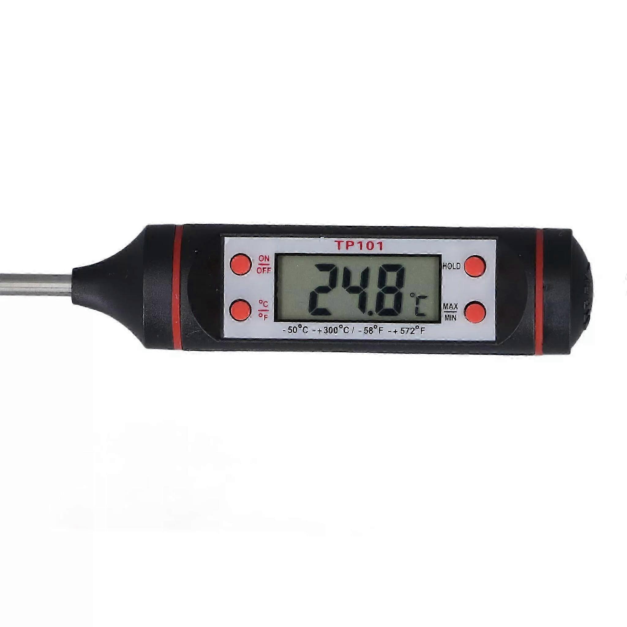 TUMALL (Black)Digital Meat Thermometer With Long Probe Read Food Thermometer US-default 2025