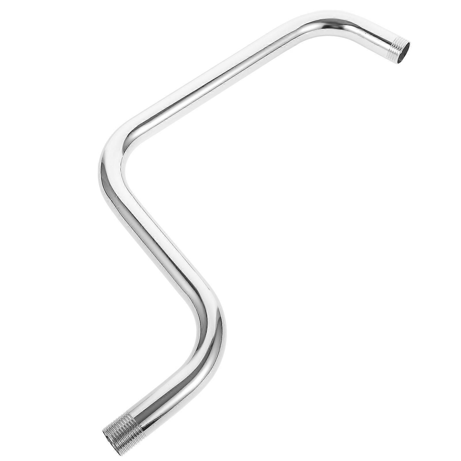 Angle Shower Head Arm Extension 5Pcs Stainless Steel Rectangular Bathroom Shower Adjustment