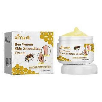 60 g Bienengift-Creme gegen Krampfadern, hochwirksame Vitamin-K-Creme reduziert Schwellungen bei Krampfadern und Besenreisern, Happy H 25-26