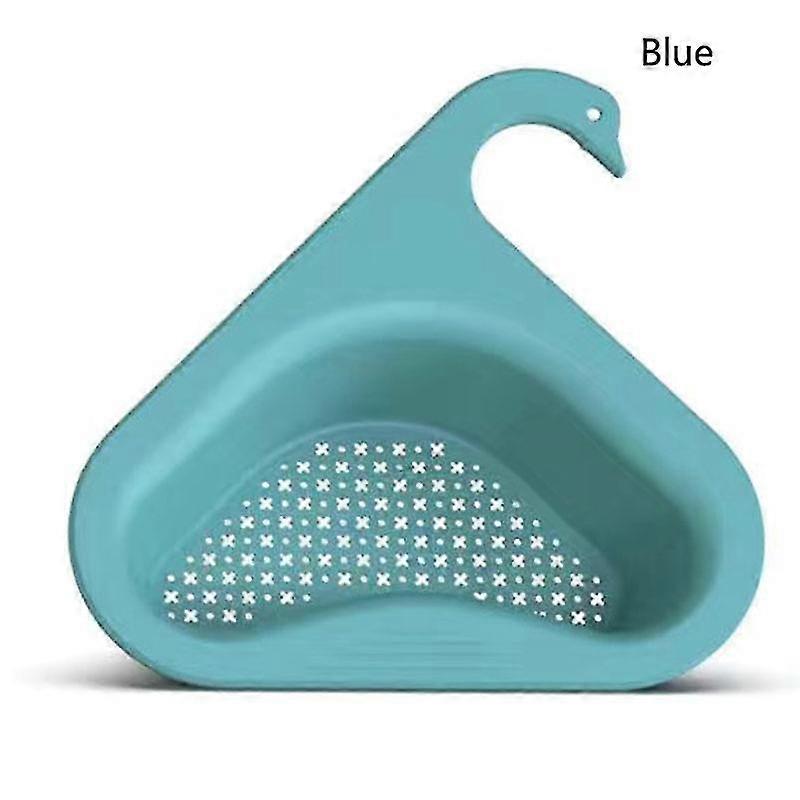 Large Drain basket Kitchen Drain Basket Triangle Drain Rack Leftover Filter Sink 2025
