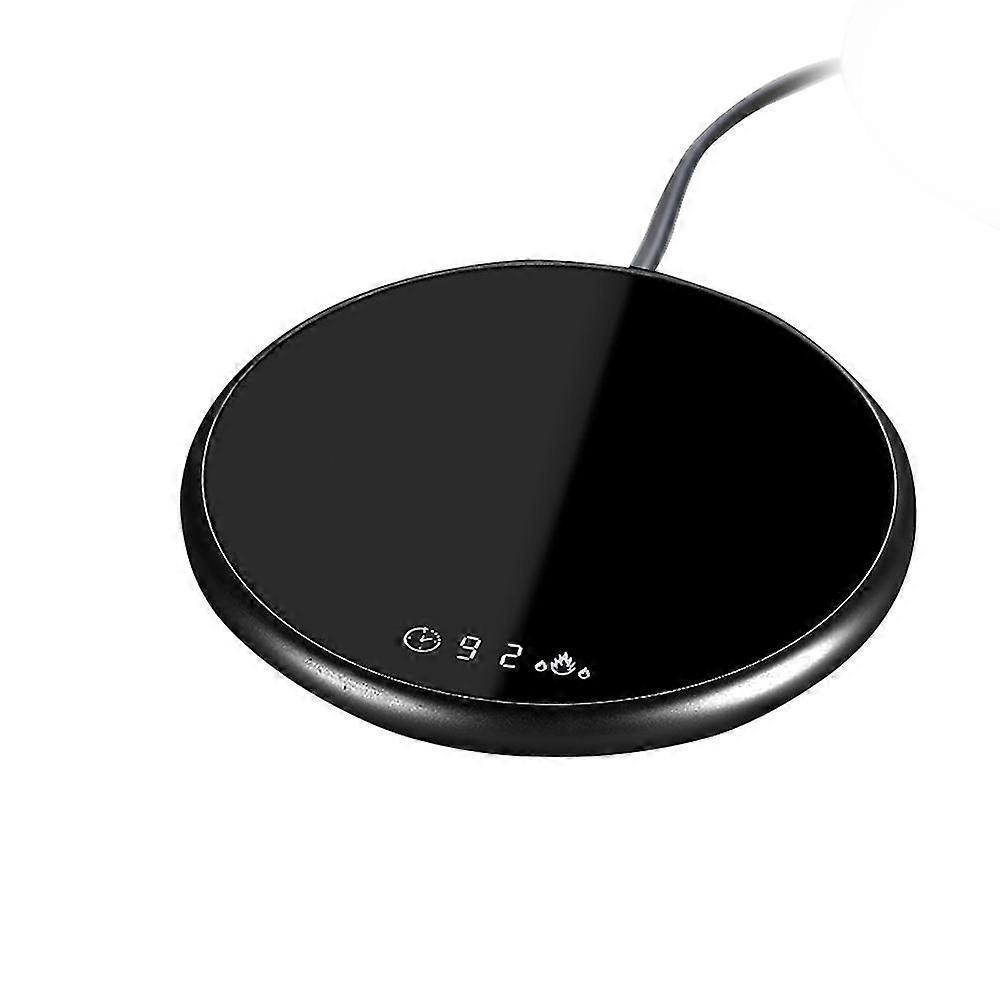 Heating Coaster Coffee Mug Cup Electric Warmer Beverage With Timer Temperatures Settings For Water