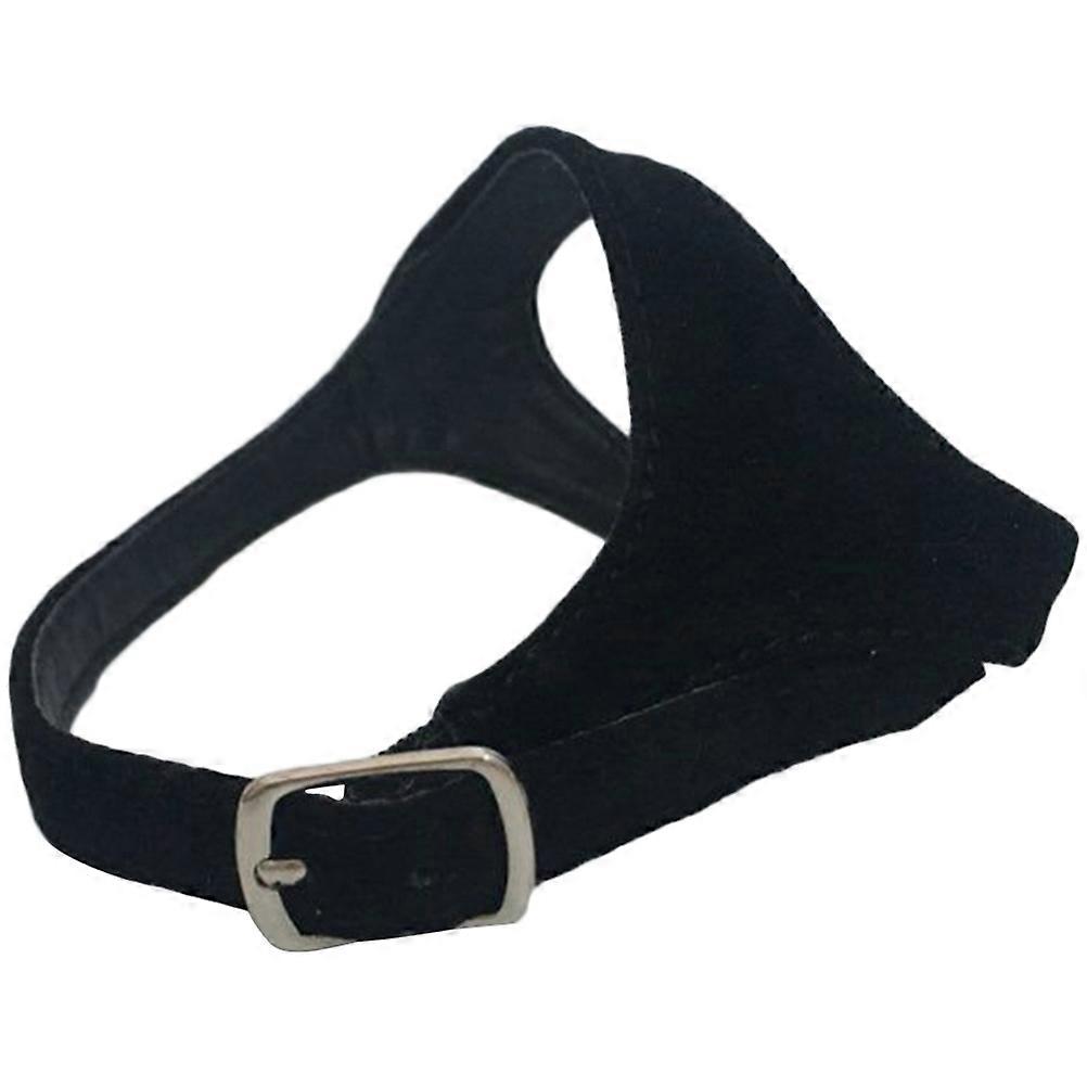 Elastic Force Triangle Shoelace Accessories For Women's High Heels Black 1 Pair