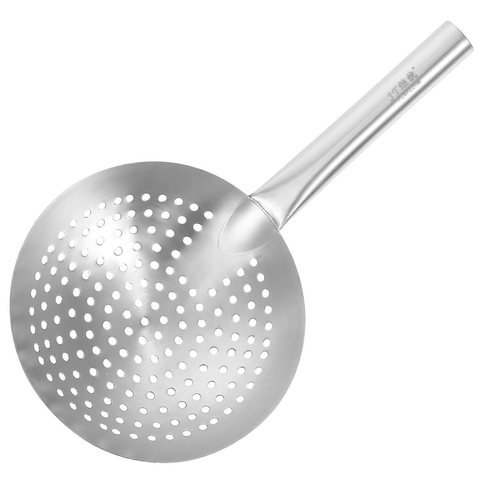 Kitchen Use Stainless Steel Filter Spoon 3Pcs Multi-Functional Oil Strainer