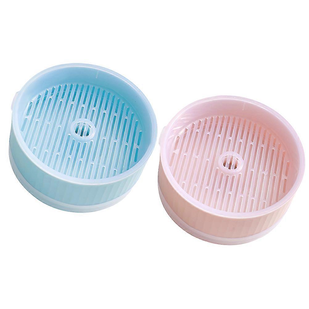 Cat Grass Planter Plastic Box for Soilless Planting 4Pcs Hydroponic Use