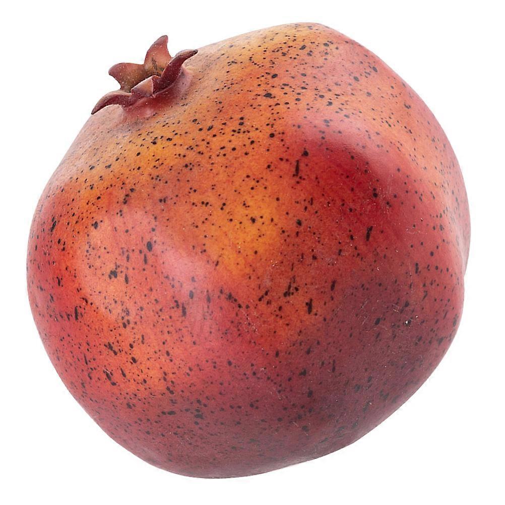 Artificial Pomegranate Model for Decoration 4Pcs Lifelike Foam Fruit Set