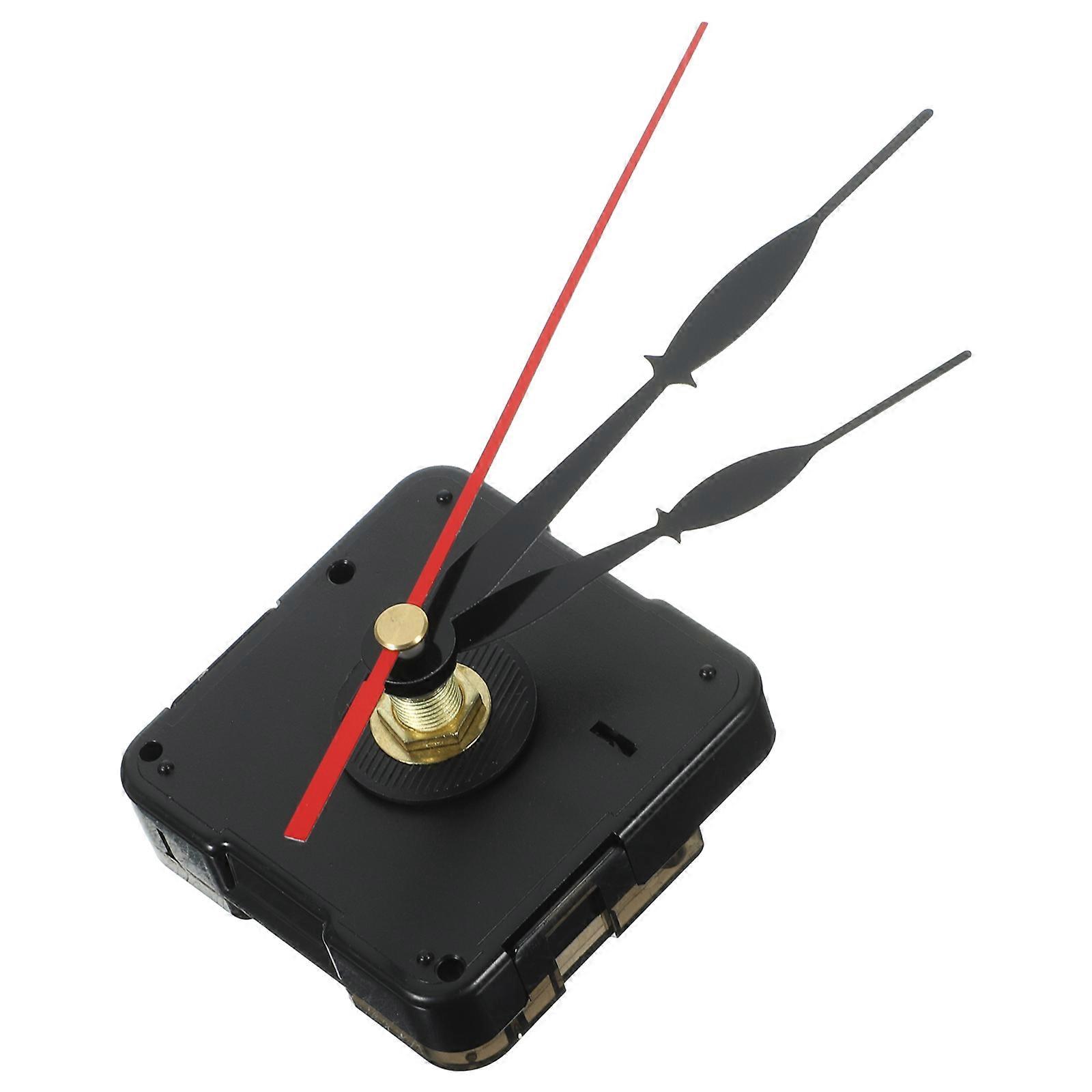 DIY Clock Hands Wall Clock Mechanism Replacement 2Sets Black Plastic