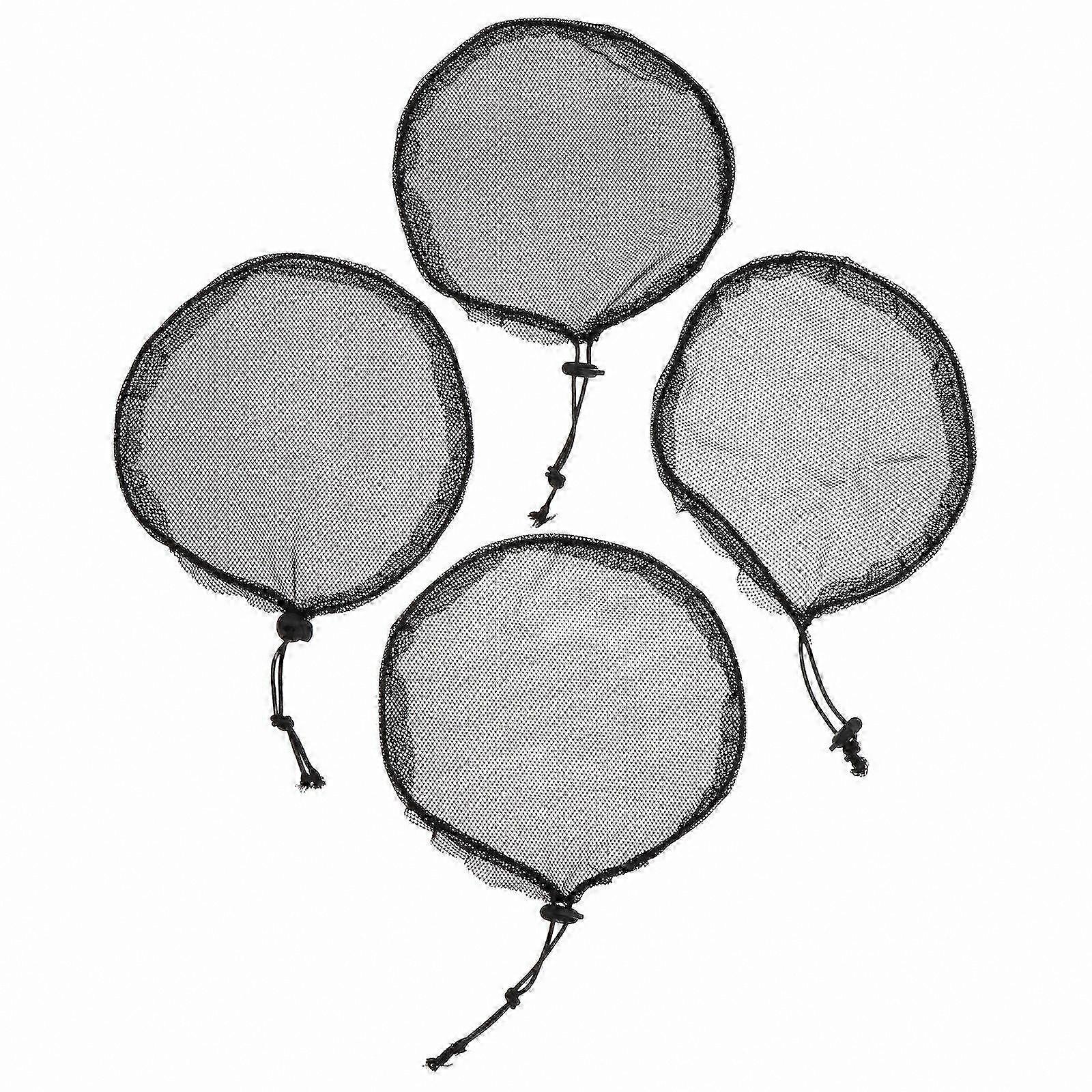Hair Bun Net Elastic Ponytail Holder Pack of 12 for Secure Updo Styles
