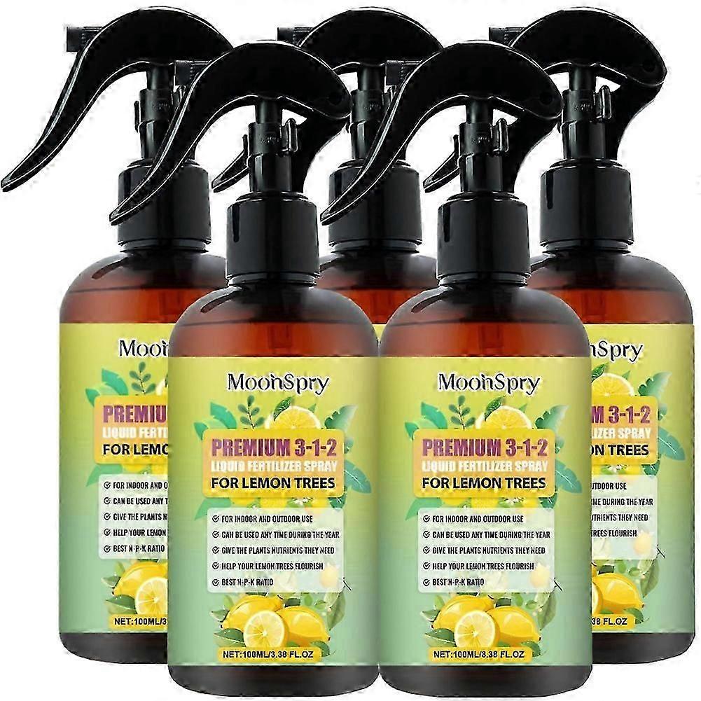 Plant Fertilizer Liquid Concentrated Growth Spray for Lemon Tree Professional Lemon Tree Spray Fertilizer Mist for Healthy