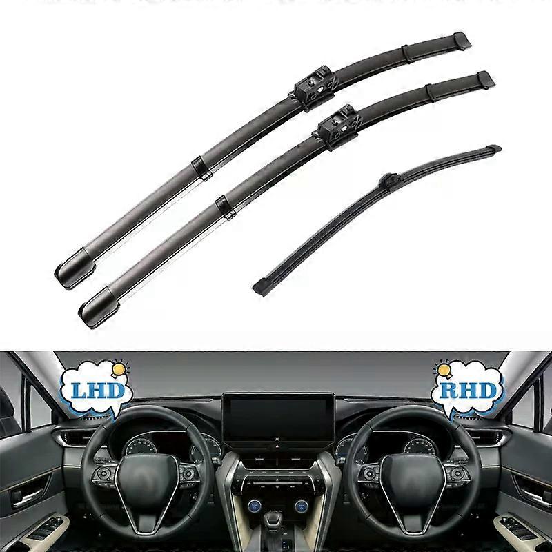 Applies to For Mercedes Benz GLA H247 MK2 2020 - 2023 Front Rear Wiper Blades GLA200 GLA220 GLA250 GLA180 Windshield Windscreen Window Kit