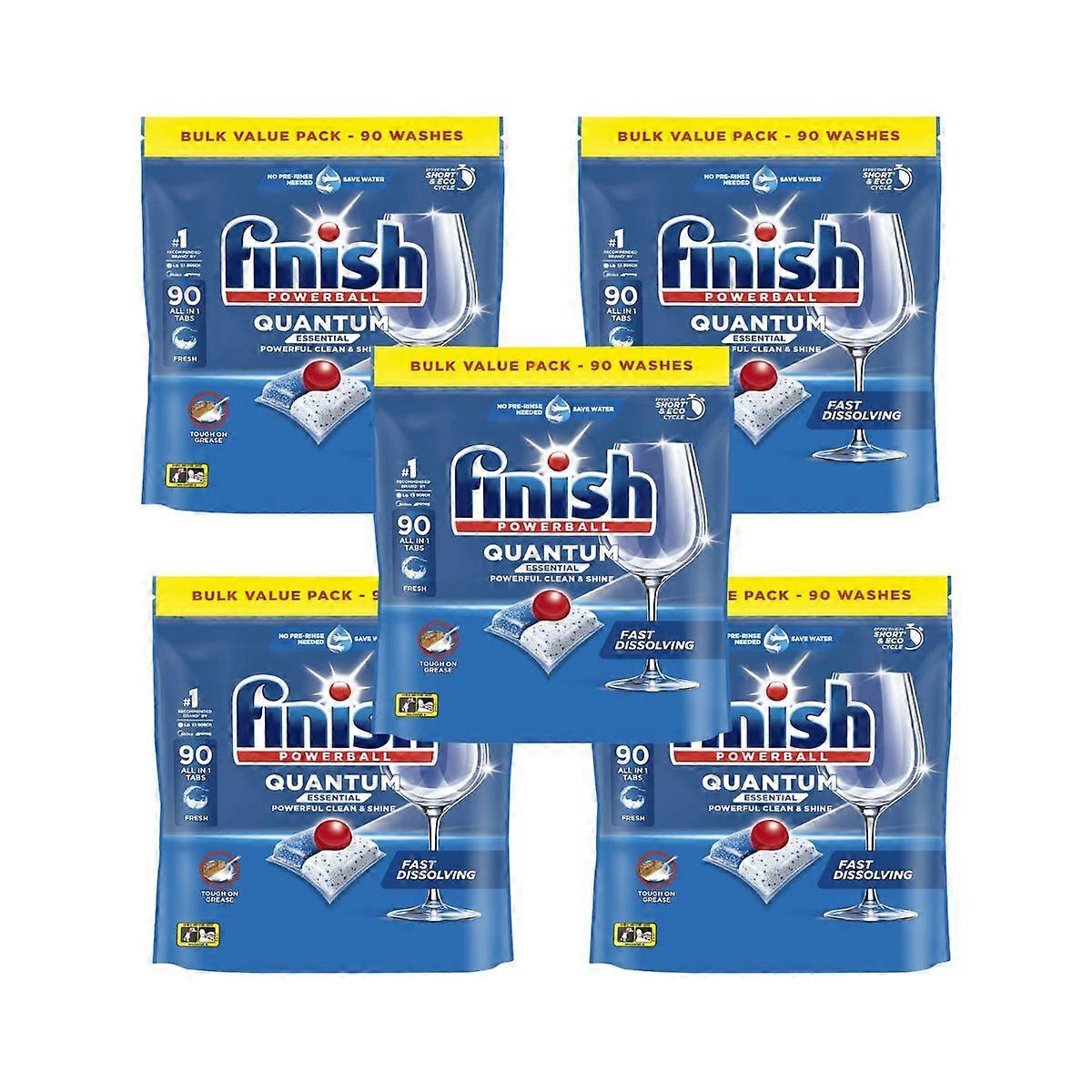 Finish Quantum 450 Dishwasher Tablets Cleaning Products