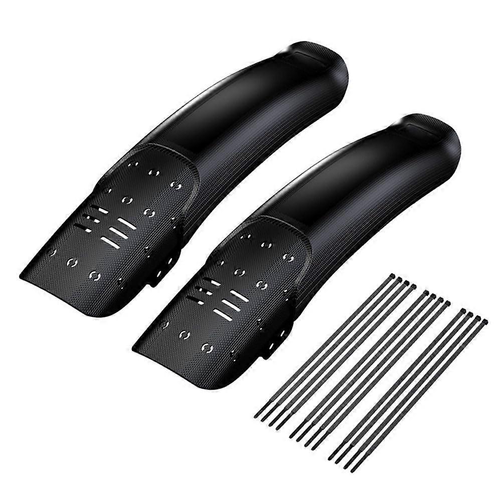 Mudguards For MTB And Road Cycling, Front And Rear Wheel Protection With Multiple Fixing Points, Compatible With Bikes