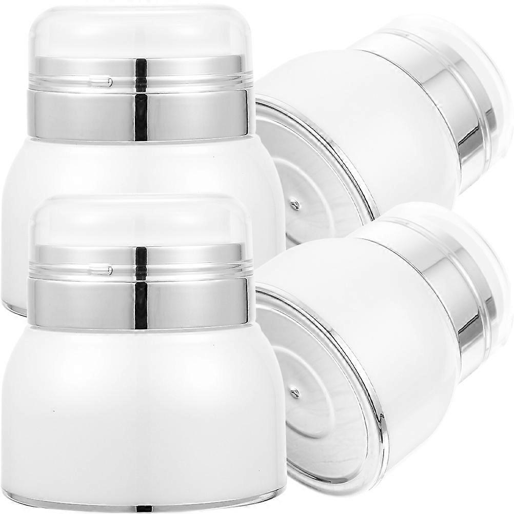 Press-Type Lotion Bottles for Storage Use 16Pcs Transparent Cream Containers