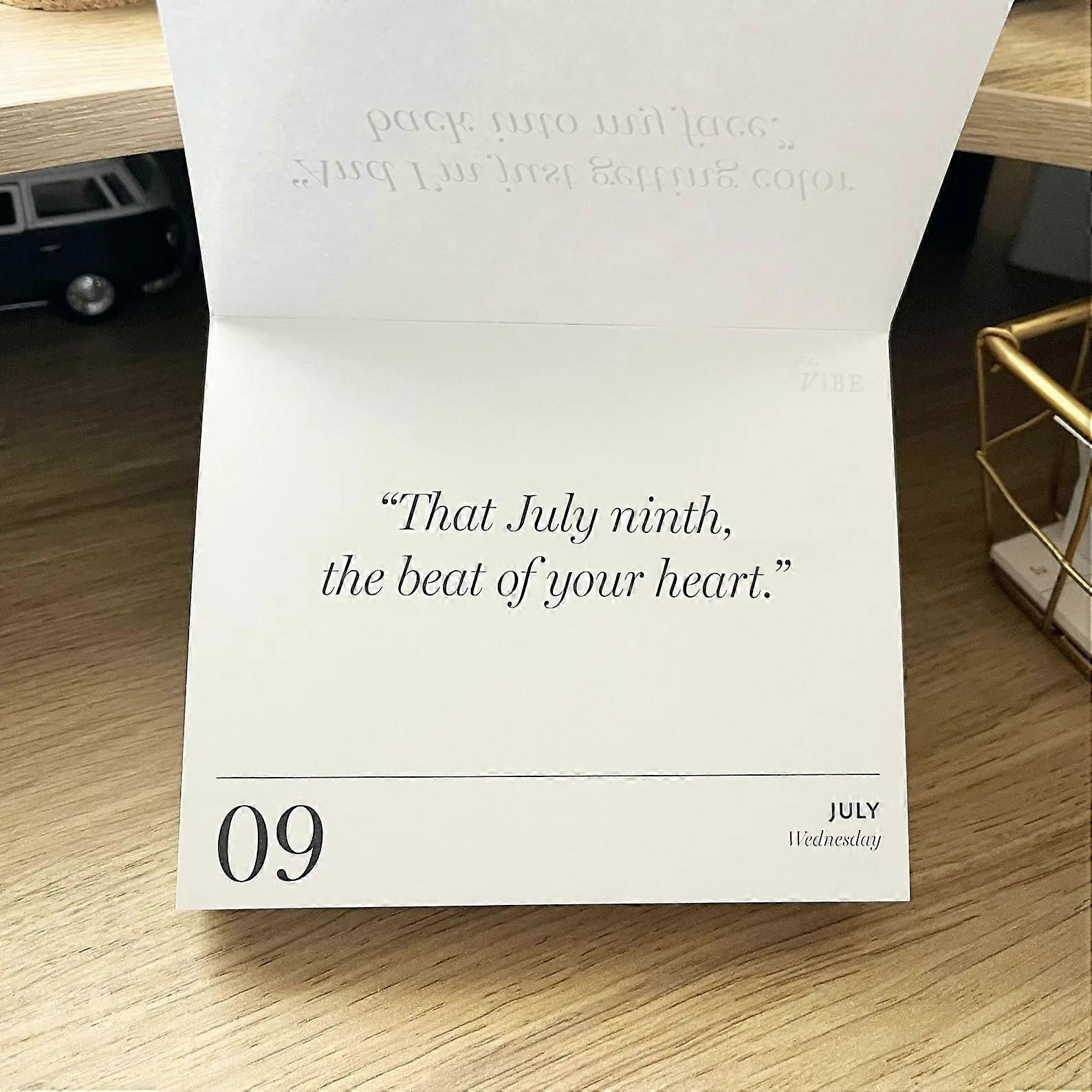 Daily Swiftie Desktop Calendar Daily Swiftie Desktop Calendar