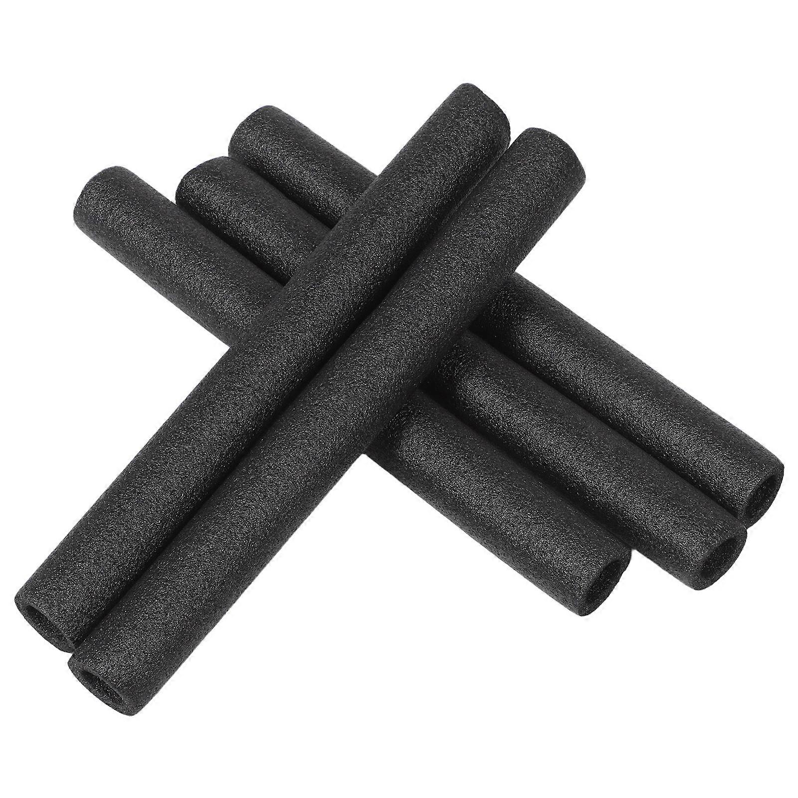 10Pcs Black Foam Pole Covers for Trampoline Protective Padding