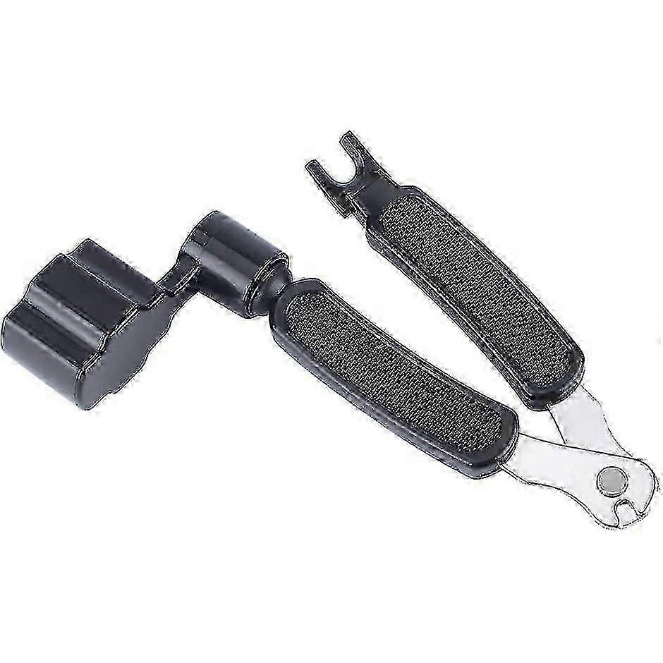 3 In 1 Multifunctional Guitar Tool Guitar String Winder + String Cutter Instrument Accessories (d-583-a)2025