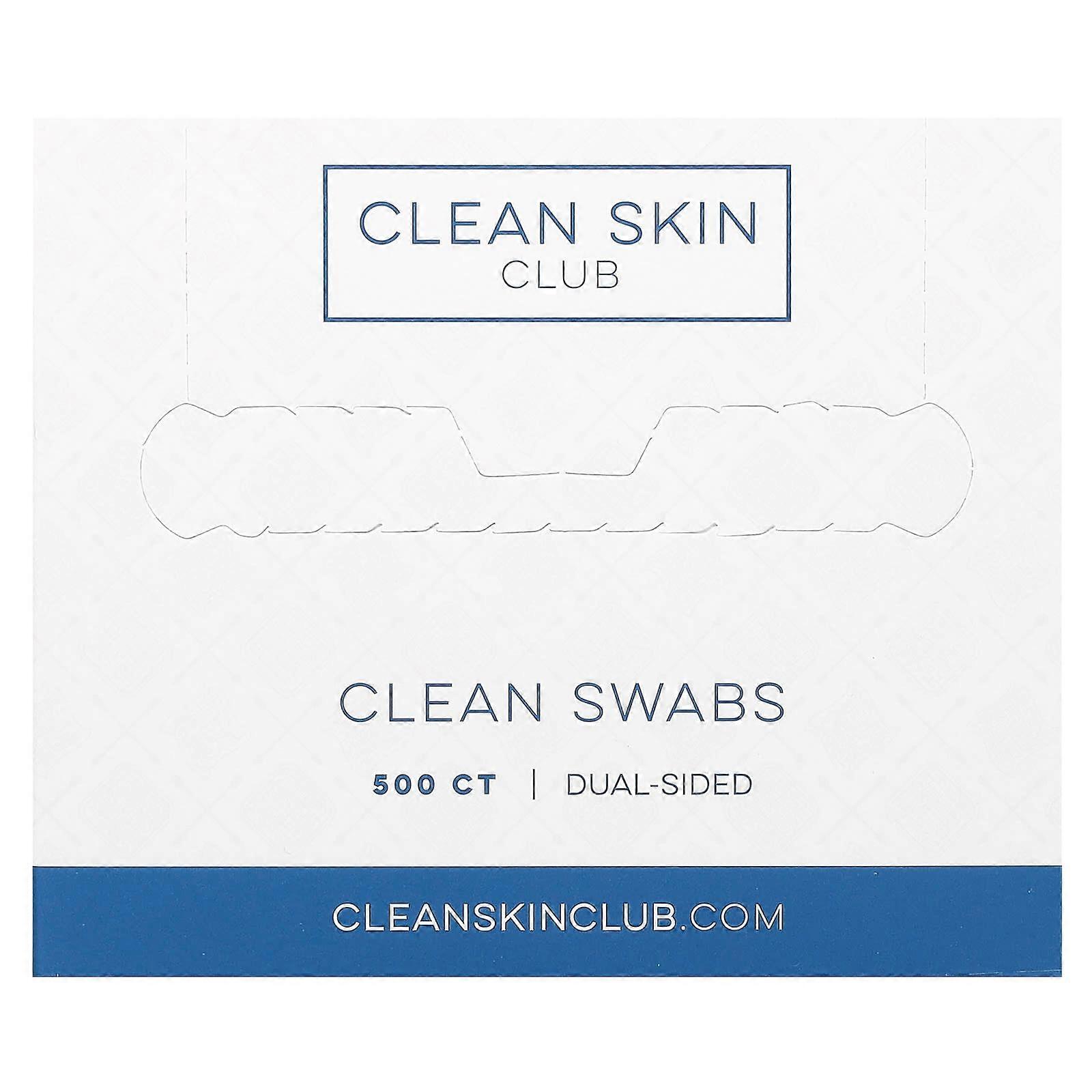 Clean Swabs, Dual-Sided , 500 Count