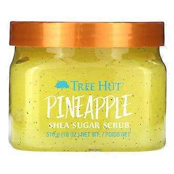Tree Hut, sheavoikuorinta, ananas, 510 g
