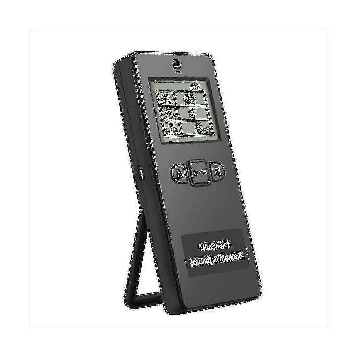 Handheld UV-C Detector-Digital Ultraviolet Light Meter for Office and Travel miao8