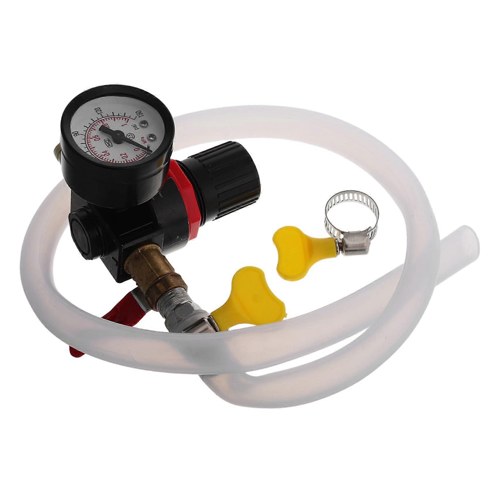 Water Leak Tester Car Radiator Pressure Gauge Kit For Cooling System Leak Detection