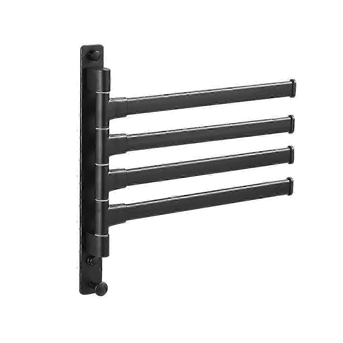 25-26 Wall-mounted rotating towel rack