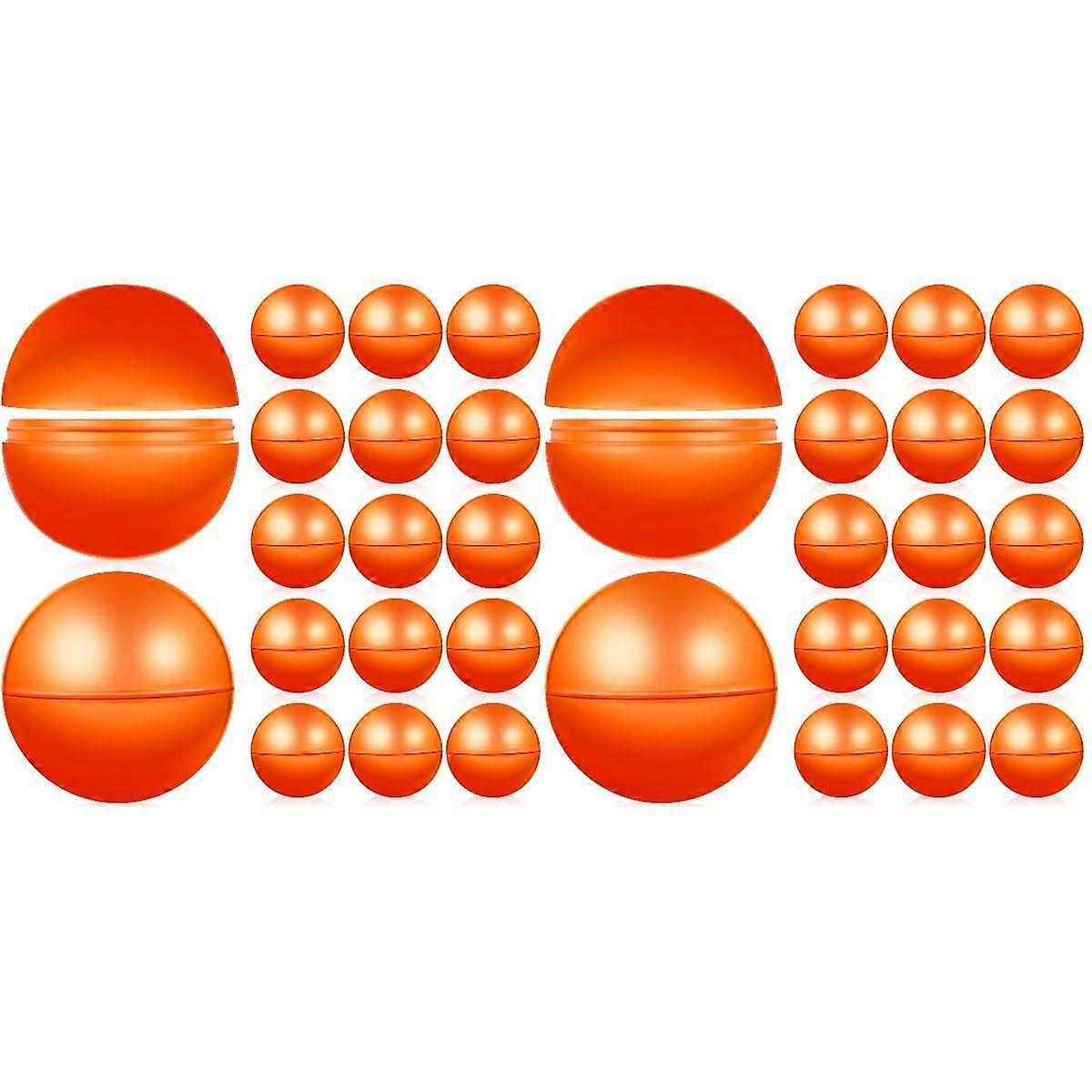 50 Pcs  Lottery Balls Raffle Balls Round Balls Plastic Hollow Openable Game Balls Props