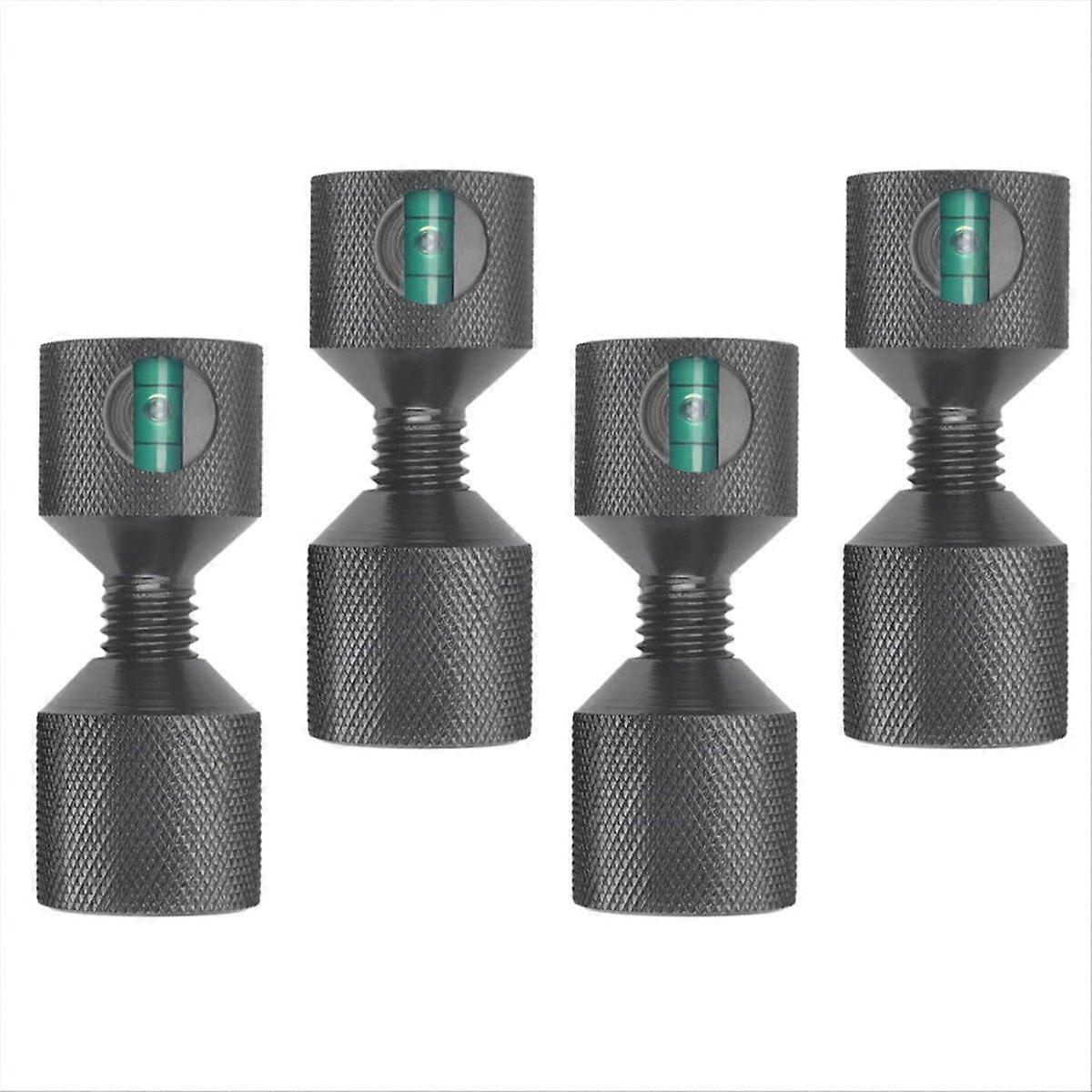 4pcs 1-1/8Inch Aluminum Flange Alignment Two-Hole Pin,Two Hole Gradient Positioning Pin Locating Pi